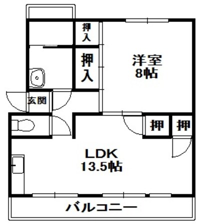 ANGELO三田の物件間取画像